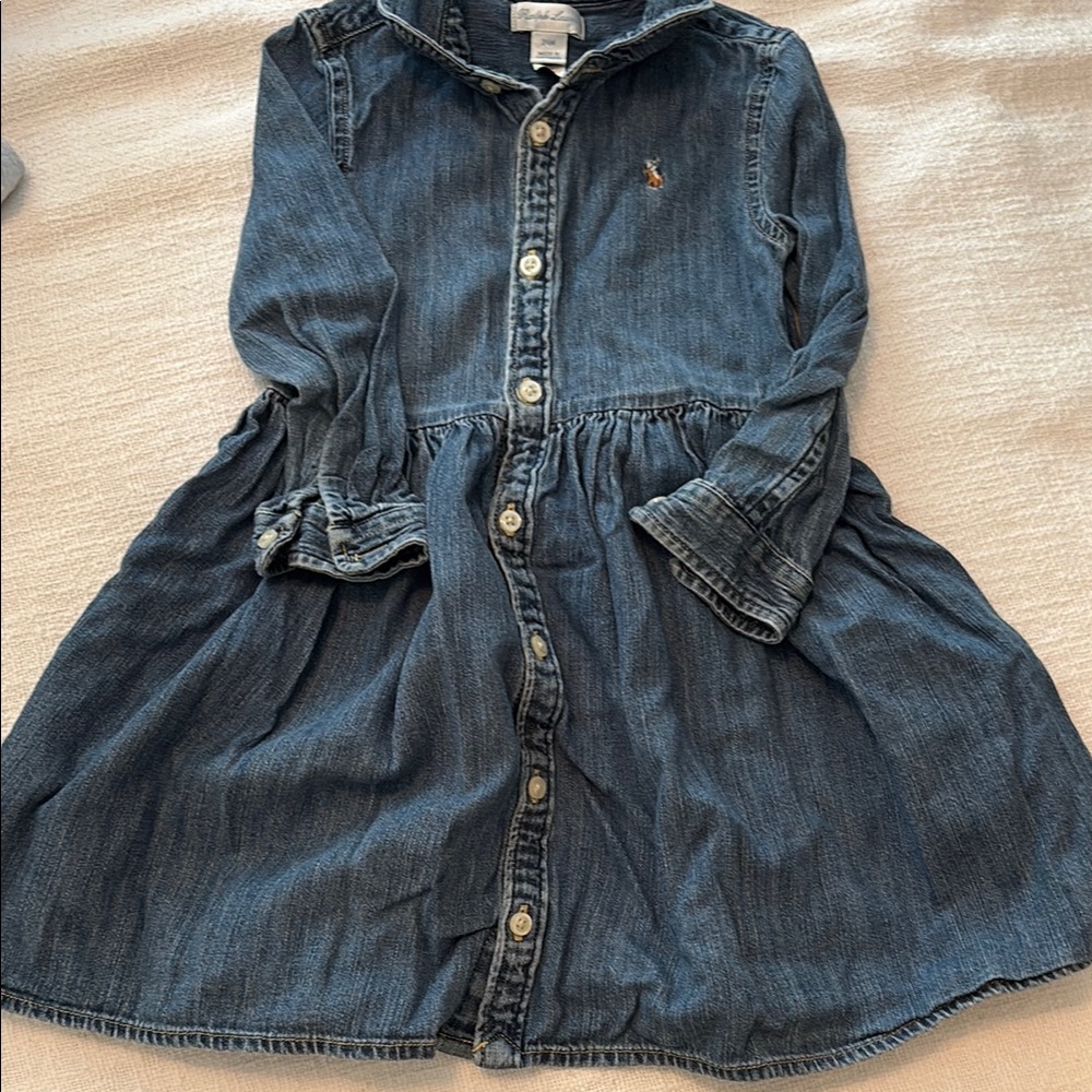 Ralph Lauren Denim Kids Dress